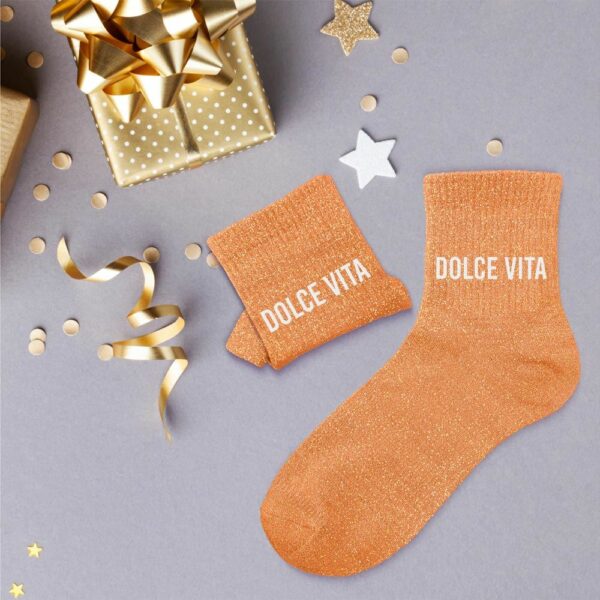 Chaussette paillettes DOLCE VITA
