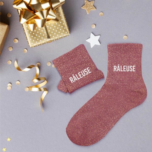 Chaussette paillettes RÂLEUSE