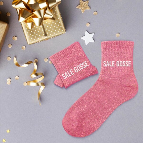 Chaussette paillettes SALE GOSSE