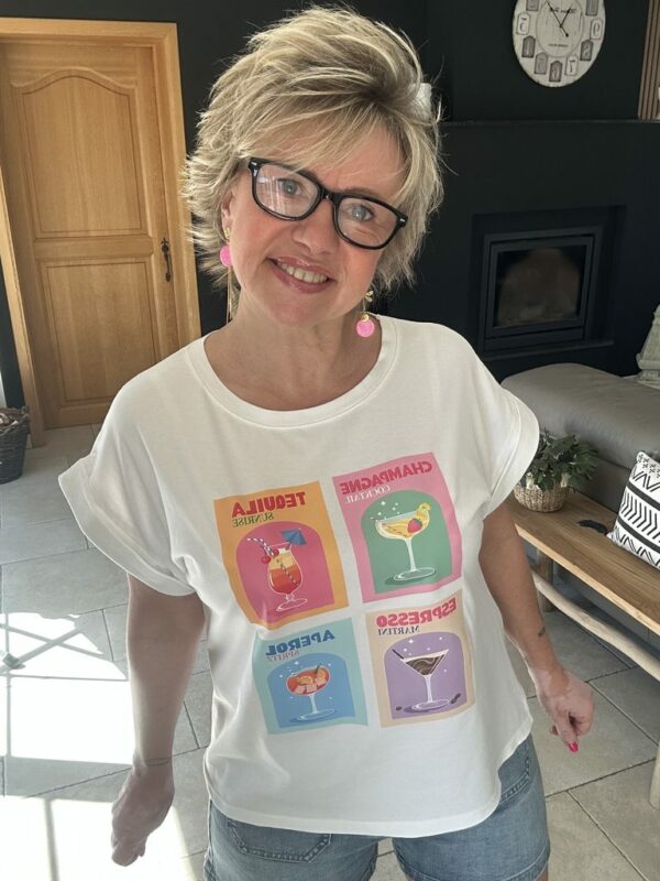 T-shirt COCKTAIL - Image 2