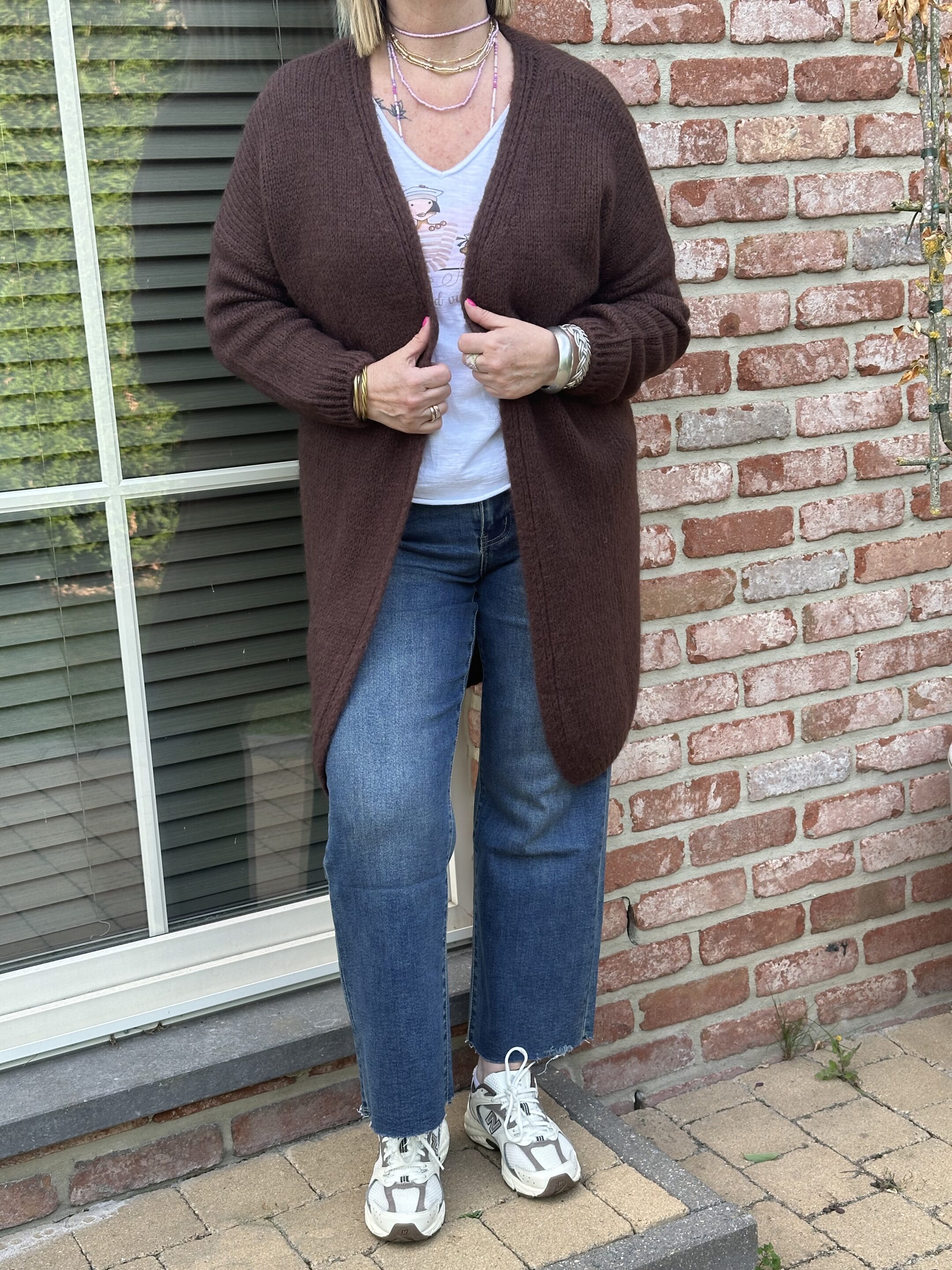 Curvy - jean wide leg ROSE – Image 3