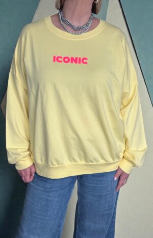 Curvy - Sweat ICONIC version printanière