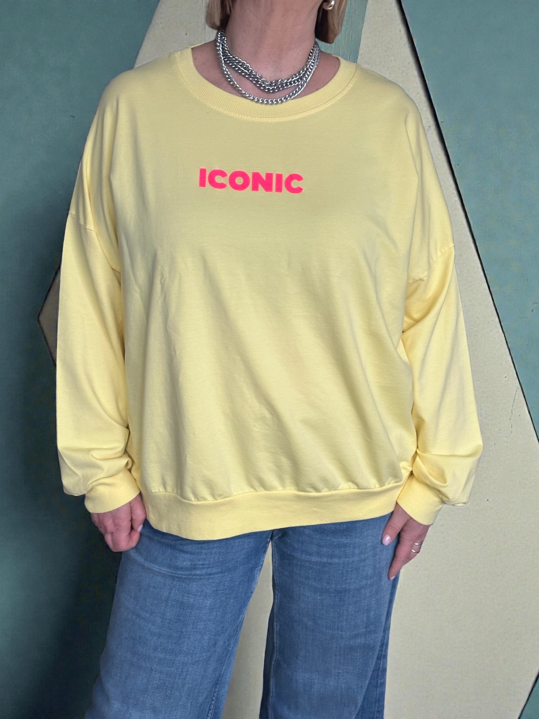 Curvy - Sweat ICONIC version printanière