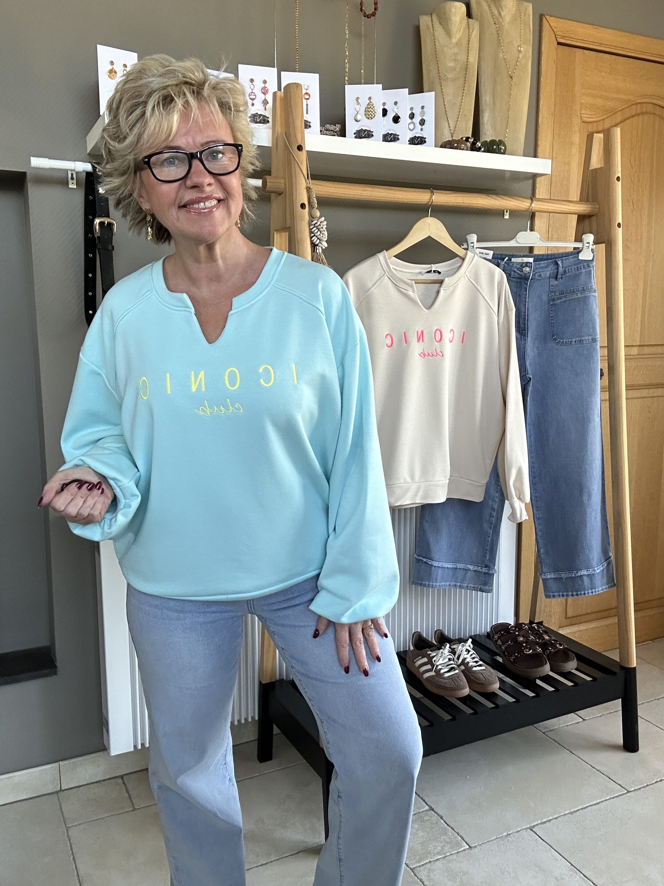 Sweat ICONIC col goutte – Image 5