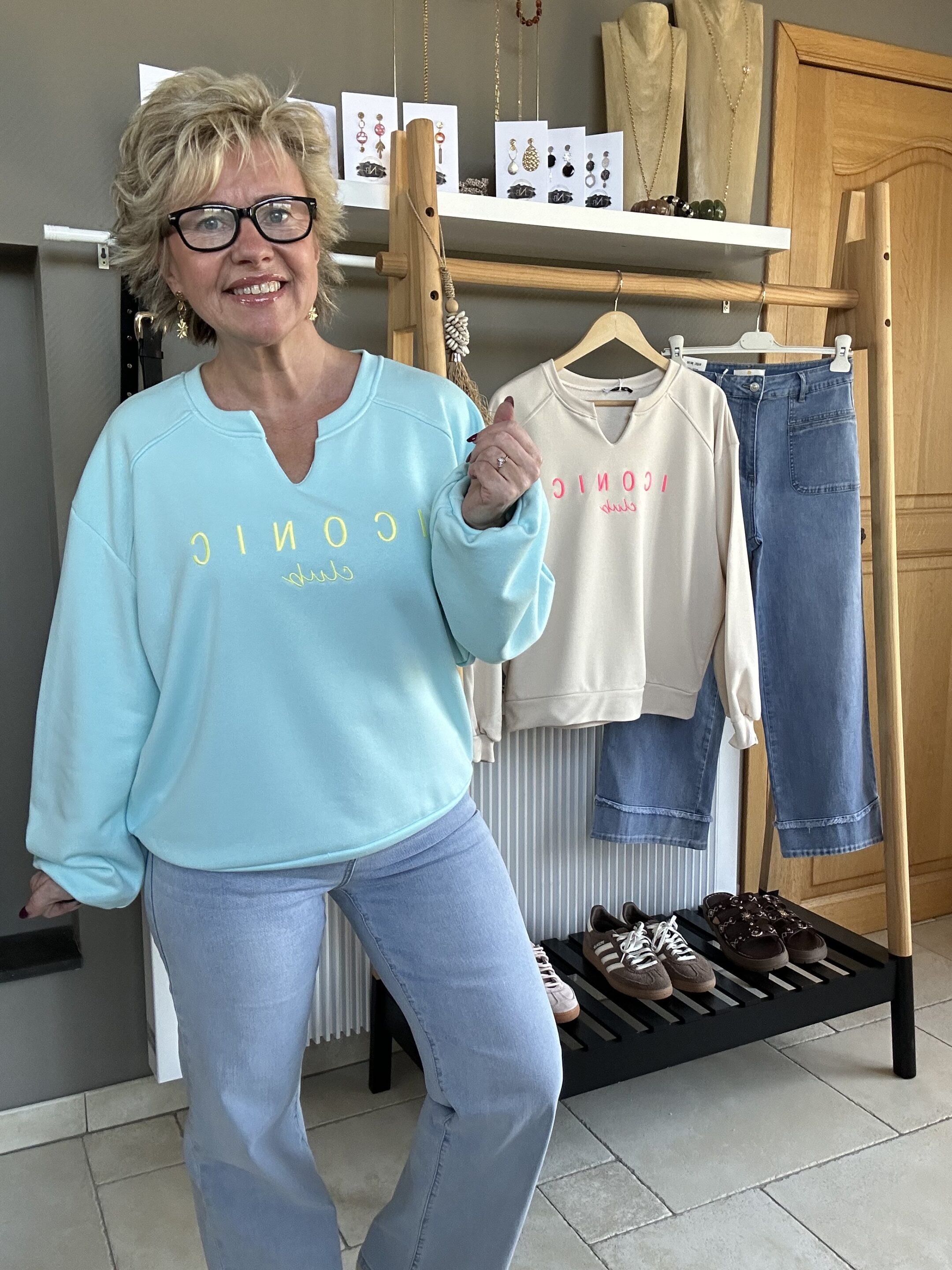 Sweat ICONIC col goutte – Image 3