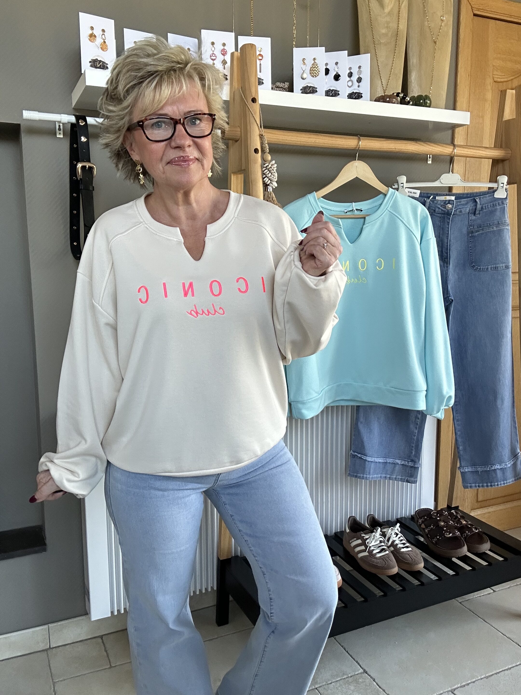 Sweat ICONIC col goutte – Image 6